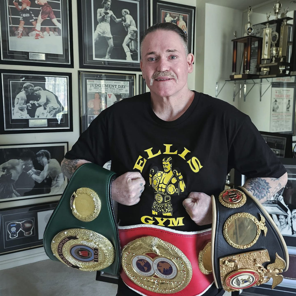 Master Blaster Ellis Gym T-Shirt | Black/Yellow