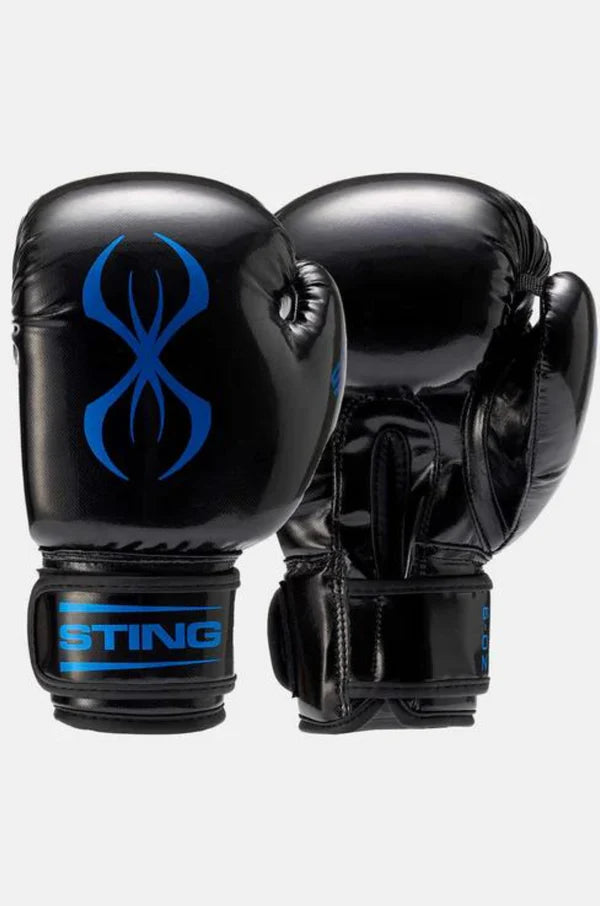Sting Kids Boxing Gloves 6OZ - Blue/Black
