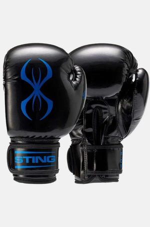 Sting Kids Boxing Gloves 6OZ - Blue/Black
